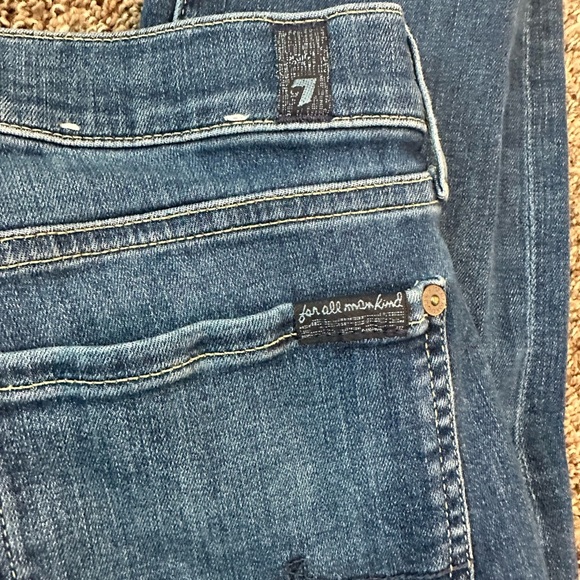 7 For All Mankind Ankle Gwenevere Jean sz 30 - Picture 6 of 7